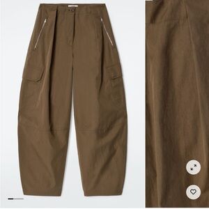 COS Brown/Olive baggy Cargo Pant. Last season sold out